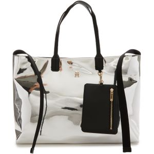 Tommy Hilfiger Iconic Tommy Zilvere Shopper AW0AW152020IO