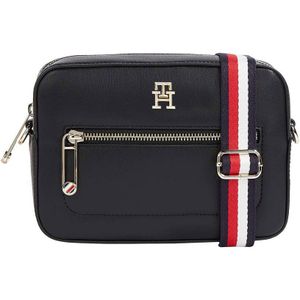 Tommy Hilfiger crossbody tas Iconic Tommy donkerblauw