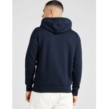 Sweatshirt - Capuchon - Geribd Ceintuurtje - Kangaroo Zak - Sweatstof - Logoprint