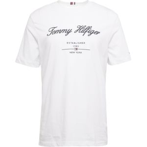 TOMMY HILFIGER Shirt  navy / rood / zwart / wit