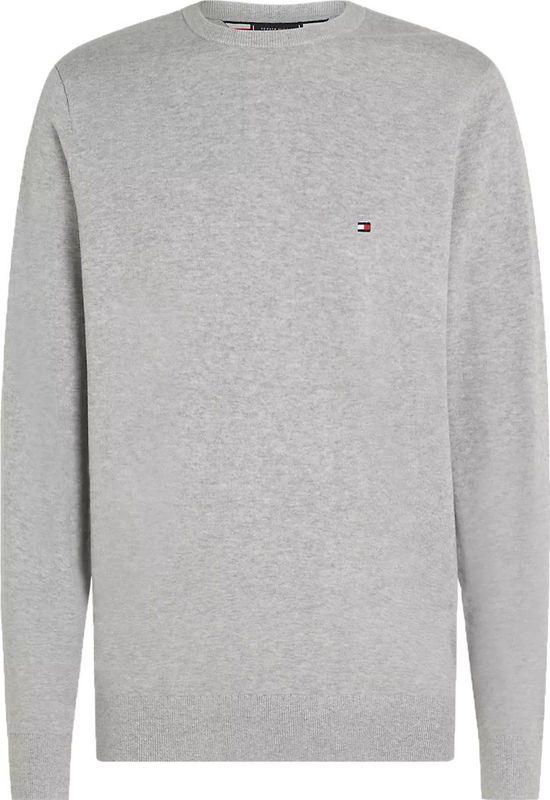 Tommy Hilfiger - Pullover - Grijs - Katoen