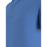 Tommy Hilfiger - Dc Es Mercerized Polo Slim - Poloshirt - Middenblauw