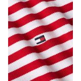 Tommy Hilfiger 1985 Regular Polo - heren poloshirt - rood-wit gestreept