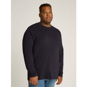 Tommy Hilfiger - BT-STRETCH SLIM FIT TEE-B - Longsleeve - Desert sky - Katoenmix - Ronde Hals