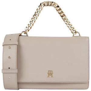 Tommy Hilfiger TH Refined Handtas 23 cm smooth taupe