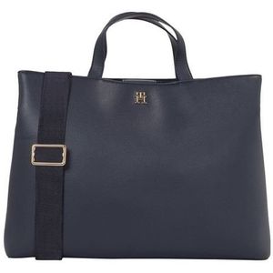 Handtas TH ESSENTIAL SC WORKBAG CORP TOMMY HILFIGER. Polyester materiaal. Maten één maat. Blauw kleur