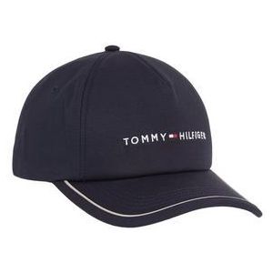 Tommy Hilfiger Heren Th Skyline Soft Cap Cap, Blauw, One Size, Ruimte Blauw, Eén Maat