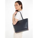 Tommy Hilfiger TH Essential Shopper Tas 32 cm  blauw
