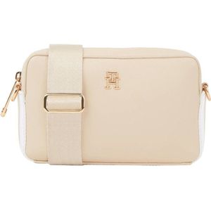 Tommy Hilfiger Dames TH Essential SC Camera Bag Crossovers, witte klei, Witte klei