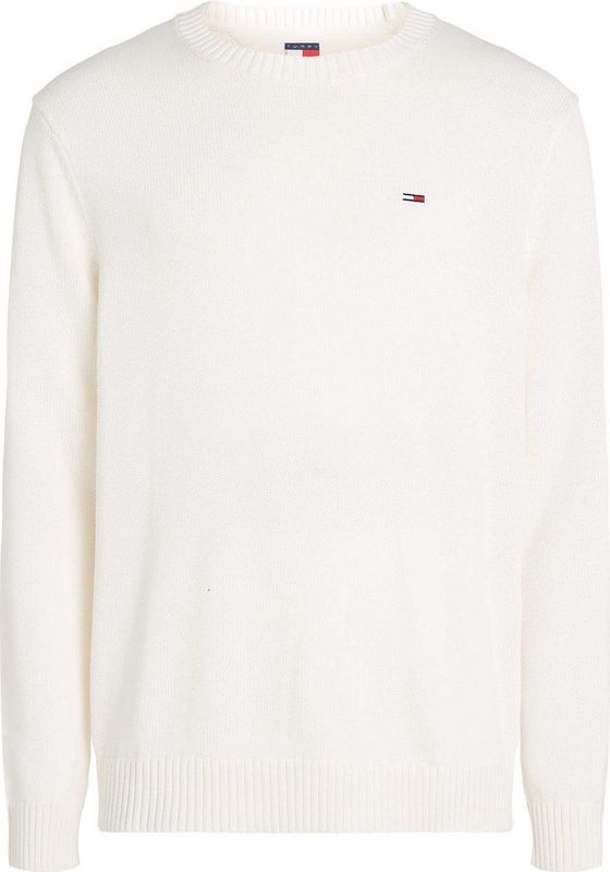 Tommy Jeans Trui met Logo Ancient White