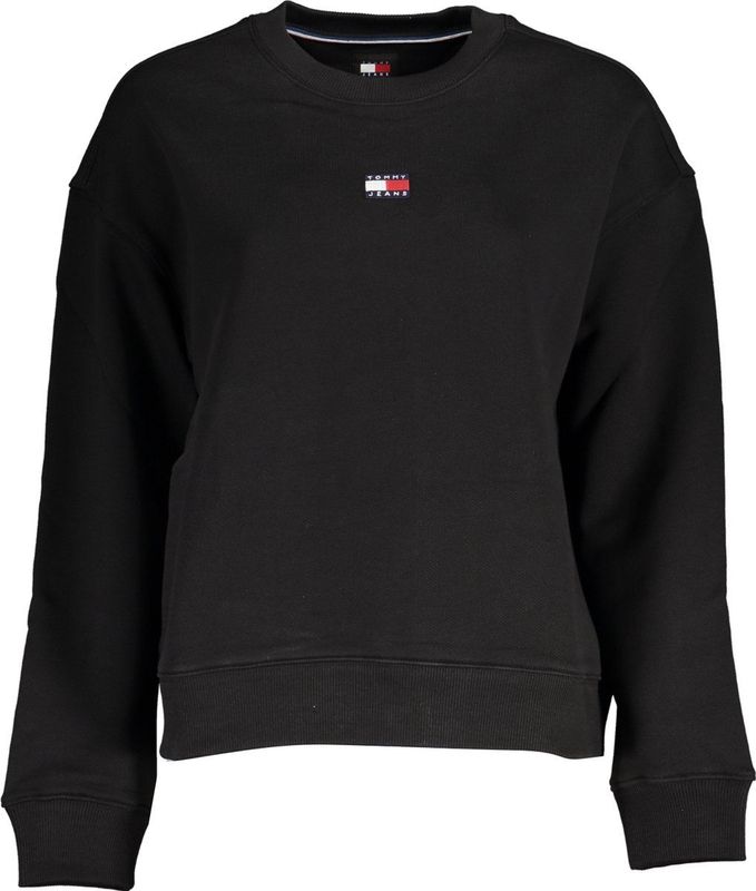 Tommy Jeans - Sweatshirt - Navy - Effen - Lange Mouw