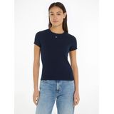 Tommy Jeans - ESSENTIAL - T-shirt - Blauw - Rood - Wit