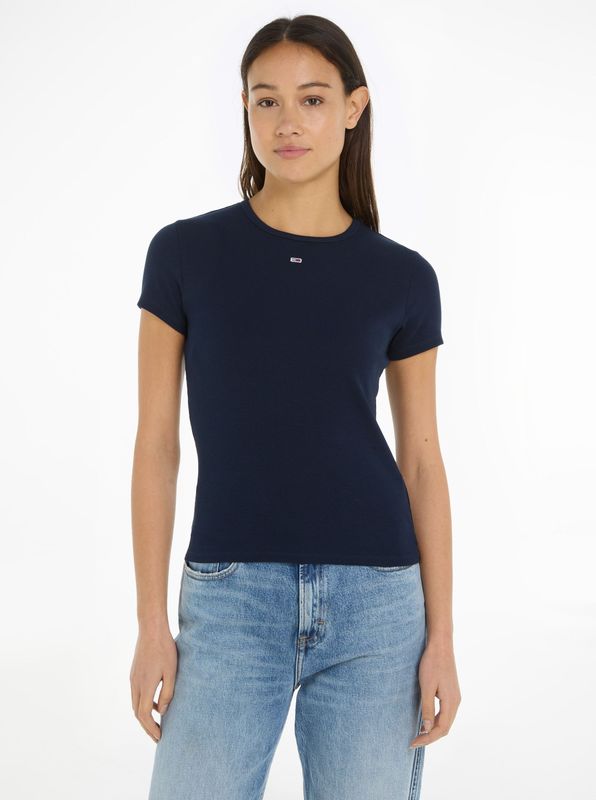 Tommy Jeans - ESSENTIAL - T-shirt - Blauw - Rood - Wit