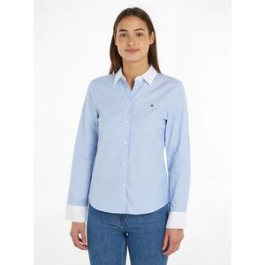 Tommy Hilfiger Casual overhemden voor dames, Blauw (Well Water), 60
