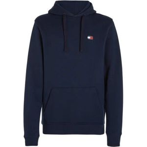 Tommy Hilfiger TJM Regular Badge Hoodie Heren - Donkerblauw