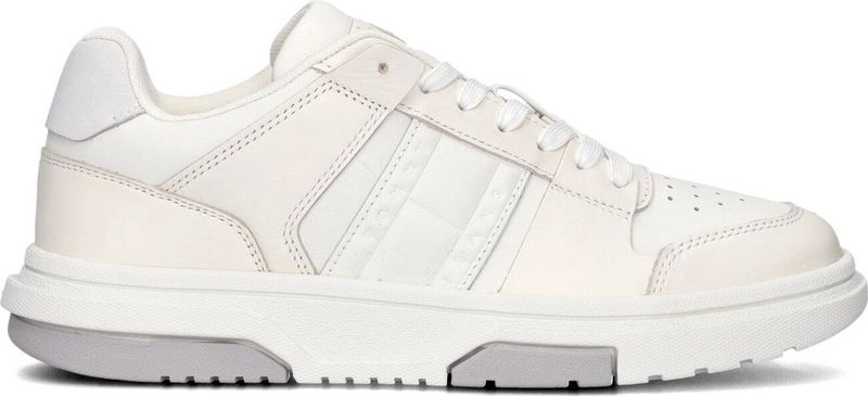 Tommy Jeans - TJW Skate D - Leren Sneaker - Wit