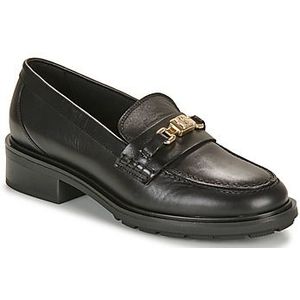 Penny loafer van leer