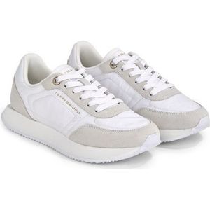 Tommy Hilfiger Essential Runner Sneaker voor dames, Wit, 40 EU