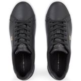 Tommy Hilfiger Essential Court Sneaker voor dames, Zwart, 39 EU