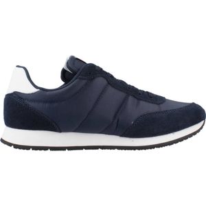 Tommy Jeans - New Tjm Runner - Sneakers - Marineblauw - Suède en Mesh