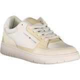 Tommy Hilfiger - Th Sneaker Core Lth Mix - Sneakers - Grijs - Leer