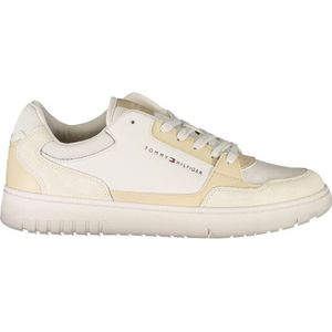 Tommy Hilfiger - Th Sneaker Core Lth Mix - Sneakers - Grijs - Leer