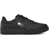 Tommy Hilfiger - EM0EM01397 - Sportschoenen - Zwart - Leer