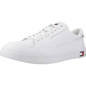 Tommy Jeans - Lage Sneakers - Wit - Leer