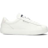Tommy Jeans, Dames, Schoenen, Wit, Maat: 37 EU Leer,