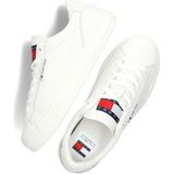 TOMMY JEANS TJW CUPSOLE SNEAKER - Ecru - Veterschoen - Plateauhak