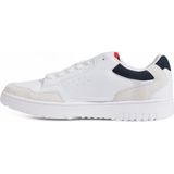 Tommy Hilfiger - Witte Leren Sneaker - Heren Sportschoenen - Leer