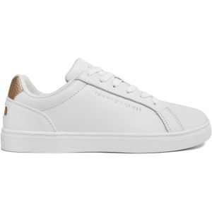 Sneakers Tommy Hilfiger Essential Cupsole Sneaker Gold FW0FW07869 Écru