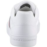 Tommy Hilfiger Women's Essential Court Sneaker strepen Cupsole, wit, 5 UK, Wit, 38 EU