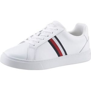 Sneakers Essential TOMMY HILFIGER. Leer materiaal. Maten 39. Wit kleur