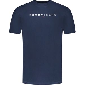 Tommy Hilfiger TJM Regular Linear Logo T-shirt - Heren - Dark Night Navy