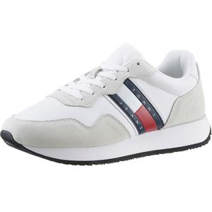 Tommy Jeans leren sneakers wit