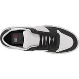 Tommy Jeans Leren Sneakers Zwart/Wit