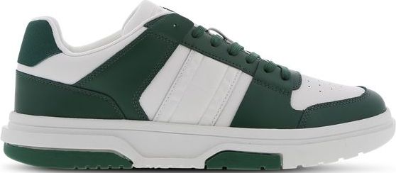 Tommy Jeans Leren Sneakers Groen/Wit