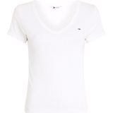 Tommy Hilfiger - DW0DW17385 - T-shirt - Met Korte Mouwen - V-hals