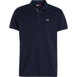 Tommy Hilfiger - Casual Poloshirt - Marineblauw - Katoen