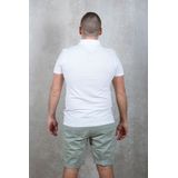 Tommy Hilfiger - Poloshirt - Wit - 100% Katoen - Korte Mouwen