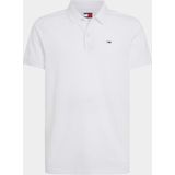 Tommy Hilfiger - Poloshirt - Wit - 100% Katoen - Korte Mouwen