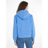 Tommy Hilfiger - Hoodie - Donkerblauw - Biologisch Katoen en Gerecycled Polyester