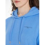 Tommy Hilfiger Dames Hoodie Logo, Blauw (Blauwe Spell), XXS