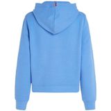 Tommy Hilfiger - Hoodie - Donkerblauw - Biologisch Katoen en Gerecycled Polyester