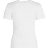 Tommy Hilfiger - Nieuwe Slim Cody - Top - Wit - Gebreid
