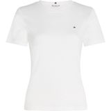 Tommy Hilfiger - Nieuwe Slim Cody - Top - Wit - Gebreid