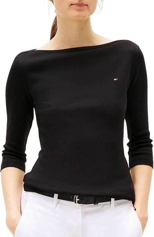 TOMMY HILFIGER Shirt 'New Cody'  navy / donkerblauw / rood / wit