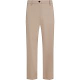 Pantalon - Effen - Katoen - 7/8 Lengte - Mid Waist