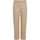 Pantalon - Effen - Katoen - 7/8 Lengte - Mid Waist
